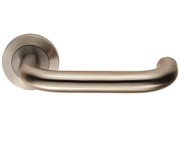 Eurospec Steelworx Nera DDA Compliant Polished Stainless Steel Or Satin Stainless Steel Door Handles - SWL1190 (sold in pairs)