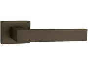 Atlantic Tupai Rapido Retaline Rillo Designer Door Handles On Rectangular Rose, Titanium - T2275LTT (sold in pairs)
