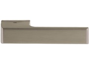 Atlantic Tupai Rapido Retaline Panela Designer Door Handles On Rectangular Rose, Pearl Nickel - T3099LPL (sold in pairs)