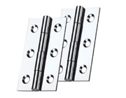 Zoo Hardware Top Drawer Fittings Cabinet Hinges (Various Sizes), Polished Chrome - TDF100CP