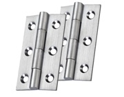 Zoo Hardware Top Drawer Fittings Cabinet Hinges (Various Sizes), Satin Chrome - TDF100SC