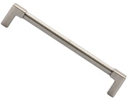 Heritage Brass Mission Cabinet Pull Handle (160mm OR 320mm C/C), Distressed Pewter - TK5190-160-DPW