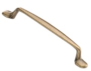 Heritage Brass Stilo Cabinet Pull Handle (96mm OR 128mm C/C), Distressed Brass - TK5341-096-DBS