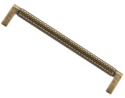 Heritage Brass Paxton Cabinet Pull Handle (160mm OR 320mm C/C), Distressed Brass - TK5191-160-DBS
