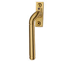 Heritage Brass Left or Right Handed Locking Espagnolette Handle, Satin Brass - V1006L-SB