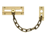 Heritage Brass Door Chain (100mm), Satin Brass - V1070-SB