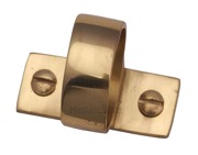 Heritage Brass Sash Ring Lift (Internal Diameter 25mm), Polished Brass - V1120-PB