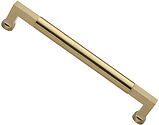 Heritage Brass Bauhaus Design Pull Handle (305mm OR 457mm c/c), Satin Brass - V1312 330-SB