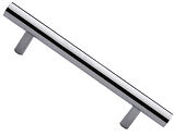 Heritage Brass Bar Design Pull Handle (203mm OR 355mm c/c), Polished Chrome - V1361 305-PC