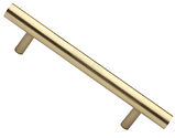 Heritage Brass Bar Design Pull Handle (203mm OR 355mm c/c), Satin Brass - V1361 305-SB