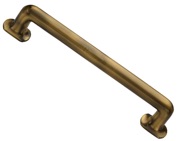 Heritage Brass Traditional Pull Handles (279mm OR 432mm c/c), Antique Brass - V1376-AT