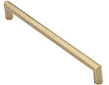 Heritage Brass Hex Profile Pull Handle (305mm OR 457mm c/c), Satin Brass - V1473 328-SB