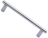 Heritage Brass 19mm Bar Design Pull Handle (280mm OR 432mm c/c), Polished Chrome - V2059 336-PC