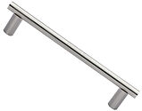Heritage Brass 19mm Bar Design Pull Handle (280mm OR 432mm c/c), Satin Nickel - V2059 336-SN