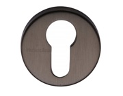 Heritage Brass Euro Profile Key Escutcheon, Matt Bronze - V4008-MB