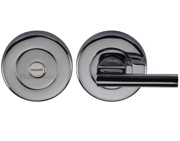 Heritage Brass Disabled Turn Round 53mm Diameter Turn & Release, Polished Chrome - V4044-PC