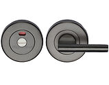 Heritage Brass Disabled Indicator & Turn Round 53mm Diameter Turn & Release, Matt Bronze - V4048-MB