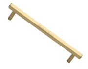 Heritage Brass Hexagonal Profile Cabinet Pull Handle (96mm, 128mm OR 160mm C/C), Satin Brass - V4422-SB