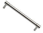 Heritage Brass Phoenix Cabinet Pull Handle (96mm, 128mm OR 160mm C/C), Polished Nickel - V4434-PNF
