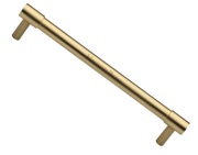 Heritage Brass Phoenix Cabinet Pull Handle (96mm, 128mm OR 160mm C/C), Satin Brass - V4434-SB