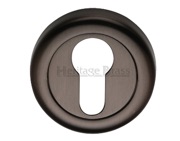 Heritage Brass Euro Profile Key Escutcheon, Matt Bronze - V6724-MB
