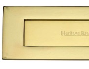 Heritage Brass Letter Plate (Various Sizes), Polished Brass - V850 203-PB