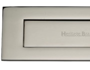 Heritage Brass Letter Plate (Various Sizes), Polished Nickel - V850 203-PNF 