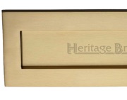 Heritage Brass Letter Plate (Various Sizes), Satin Brass - V850 203-SB 