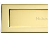 Heritage Brass Letter Plate (Various Sizes), Unlacquered Brass - V850 254-ULB