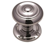 Heritage Brass Aylesbury Mortice Door Knobs, Polished Chrome - V872-PC (sold in pairs)