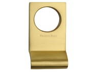 Heritage Brass Rectangular Cylinder Pull (84mm x 45mm), Satin Brass - V933-SB