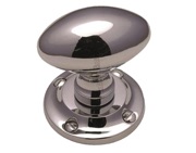 Heritage Brass Suffolk Mortice Door Knobs, Polished Chrome - V960-PC (sold in pairs)