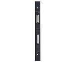 Zoo Hardware Face Plate And Strike Plate Accessory Pack For Din Lock, PVD Black - VDL7855-PVDBLK