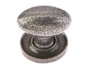 Frelan Hardware Valley Forge Oval Cabinet Knob (23mm x 35mm), Pewter Patina - VF45