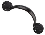 Frelan Hardware Valley Forge Cabinet Pull Handle (127mm x 35mm OR 169mm x 51mm), Black - VFB27