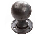 Frelan Hardware Valley Forge Round Mortice Door Knob (73mm x 53mm), Beeswax - VFX48 (Sold In Pairs)