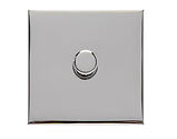 M Marcus Electrical Winchester 1 Gang Trailing Edge LED Dimmer Switch, Polished Chrome - W02.560.TED