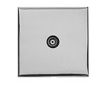 M Marcus Electrical Winchester 1 Gang TV/Coaxial Sockets (Non-Isolated OR Isolated), Polished Chrome - W02.610.BK