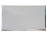 M Marcus Electrical Winchester Double Blank Plate, Polished Chrome - W02.640