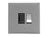 M Marcus Electrical Winchester Single 13 AMP Fused Switched Spur, Satin Chrome - W03.235.SCBK