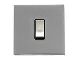 M Marcus Electrical Winchester 20 Amp D.P. Switch, Satin Chrome - W03.505.SCBK