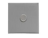M Marcus Electrical Winchester 1 Gang Trailing Edge LED Dimmer Switch, Satin Chrome - W03.560.TED