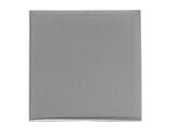 M Marcus Electrical Winchester Single Blank Plate, Satin Chrome - W03.630