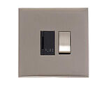 M Marcus Electrical Winchester Single 13 AMP Fused Switched Spur, Satin Nickel - W05.235.SNBK
