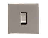 M Marcus Electrical Winchester 20 Amp D.P. Switch, Satin Nickel - W05.505.SNBK