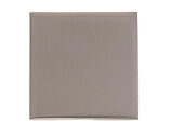 M Marcus Electrical Winchester Single Blank Plate, Satin Nickel - W05.630