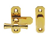 Carlisle Brass Fingertip T Handle Window Fasteners, Polished Brass - WF13