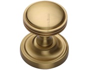 Heritage Brass Whitehall Mortice Door Knobs, Satin Brass - WHI6429-SB (sold in pairs)