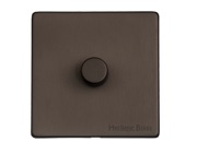 M Marcus Electrical Studio 1 Gang Trailing Edge Dimmer Switch, Matt Bronze (Trimless) - Y09.260.TED