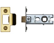 Heritage Brass Standard Duty 2.5 Inch Or 3 Inch Tubular Latches (Bolt Through), Polished Brass - YKTL-PB